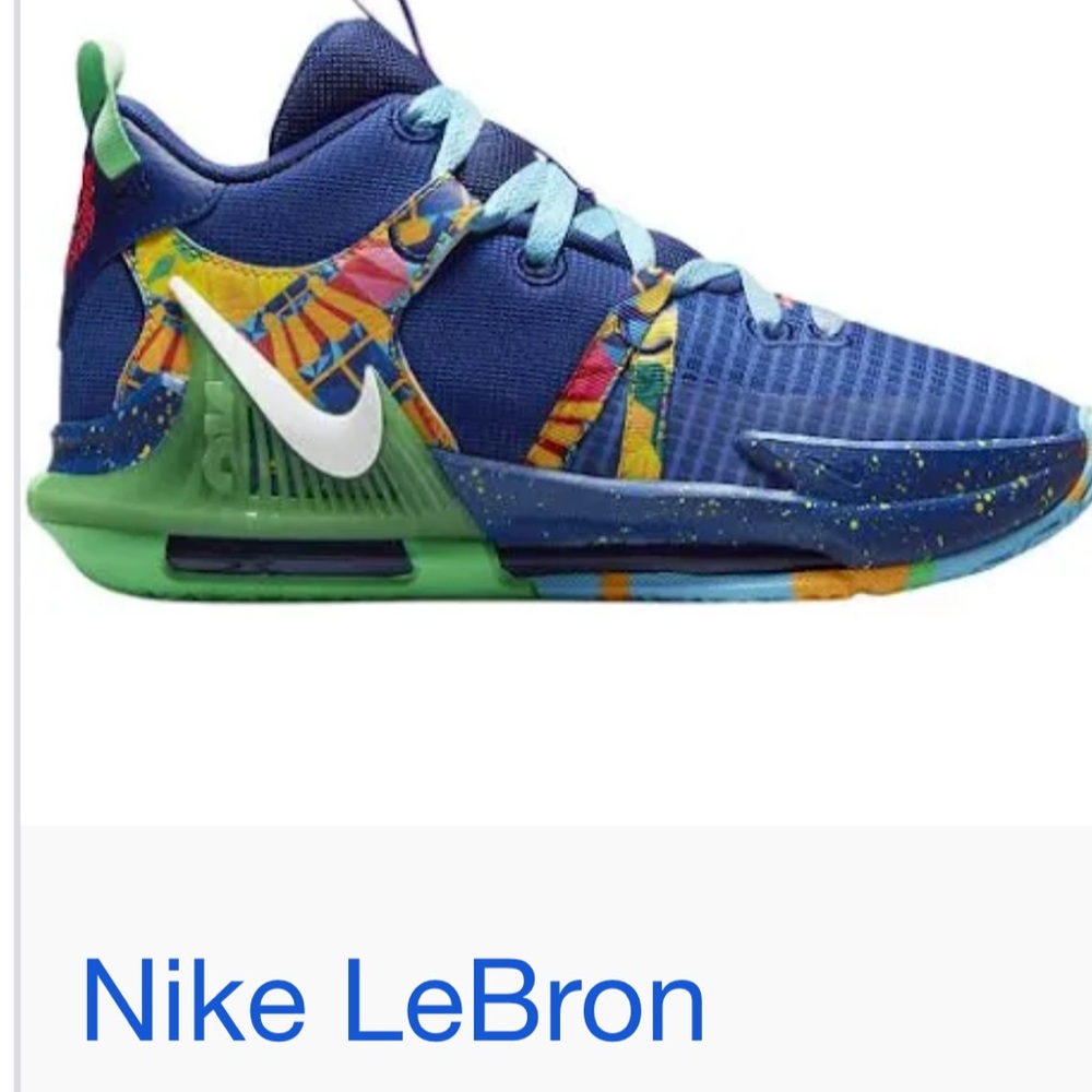 Nike boys Lebron shoes